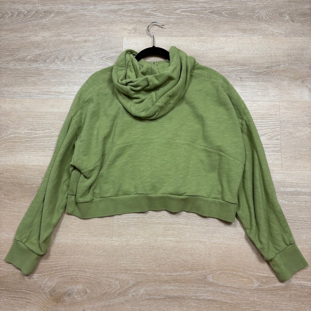 Sweaty Betty Full Zip Crop Hoodie Women's XL‎ Color Green - Picture 7 of 7